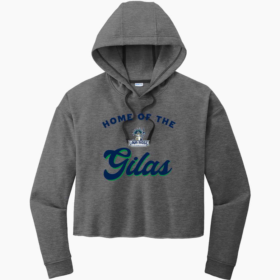 Lava Ridge Gilas <span class="pdp-name-mascot">Lava Ridge Intermediate Gilas</span> Sport-Tek Women's PosiCharge Tri-Blend Fleece Midi Hoodie