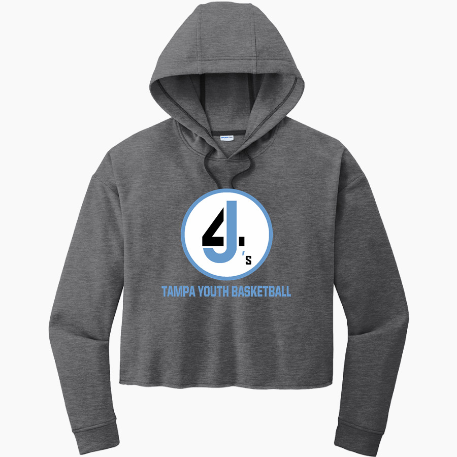 Tampa Youth Basketball Association Sport-Tek Women's PosiCharge Tri-Blend Fleece Midi Hoodie