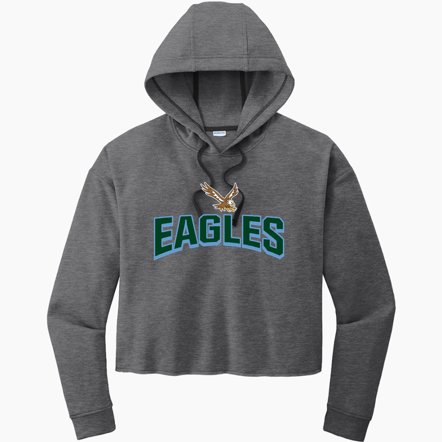 Evergreen Lutheran Eagles <span class="pdp-name-mascot">Evergreen Lutheran Eagles</span> Sport-Tek Women's PosiCharge Tri-Blend Fleece Midi Hoodie