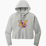 Allendale Yellowjackets <span class="pdp-name-mascot">Allendale Yellowjackets</span> Sport-Tek Women's PosiCharge Tri-Blend Fleece Midi Hoodie Front Thumbnail