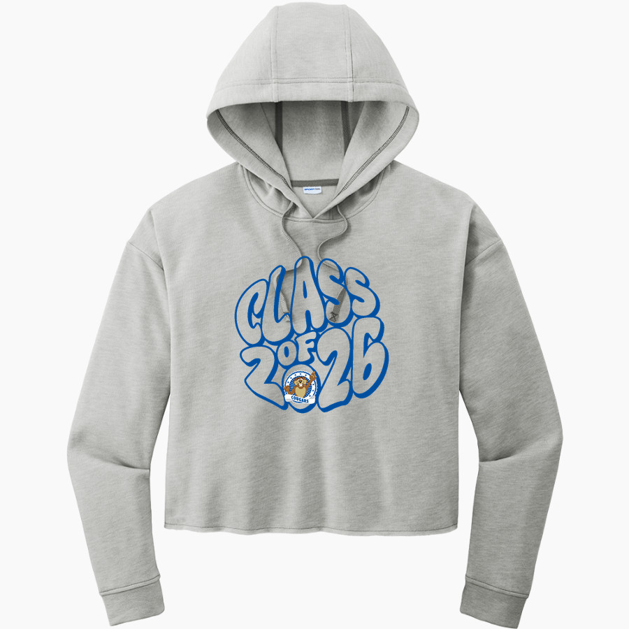 Costello Cougars <span class="pdp-name-mascot">Costello Elementary School Cougars</span> Sport-Tek Women's PosiCharge Tri-Blend Fleece Midi Hoodie