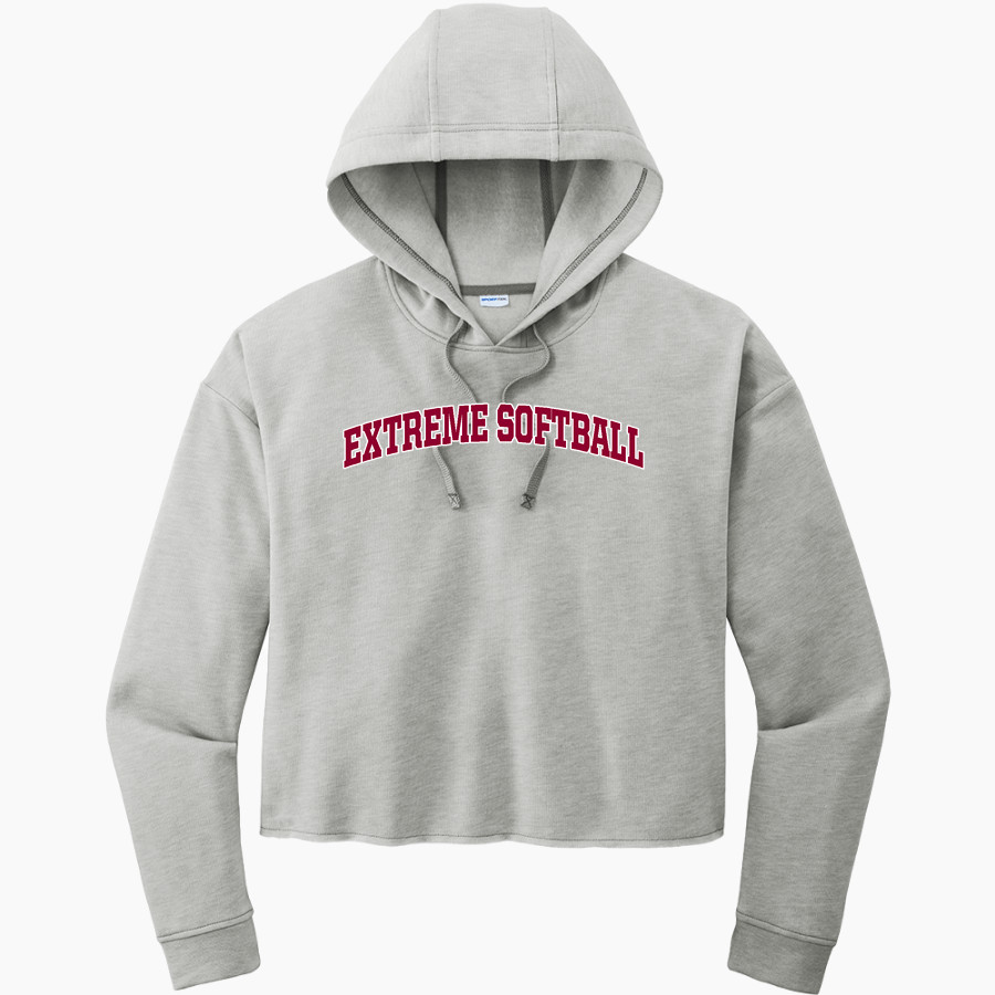 EXTREME SOFTBALL EXTREME SOFTBALL Sport-Tek Women's PosiCharge Tri-Blend Fleece Midi Hoodie