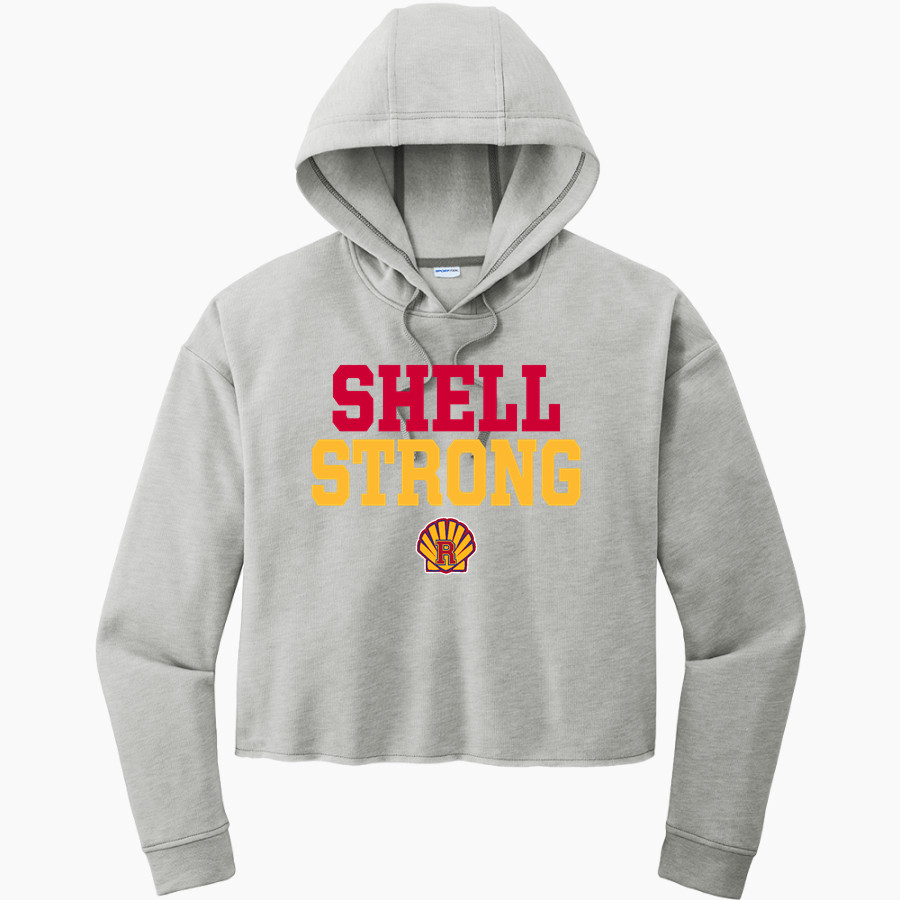 Roxana Shells <span class="pdp-name-mascot">Roxana Shells</span> Sport-Tek Women's PosiCharge Tri-Blend Fleece Midi Hoodie