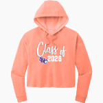 Spring Hill Badgers Sport-Tek Women's PosiCharge Tri-Blend Fleece Midi Hoodie Front Thumbnail