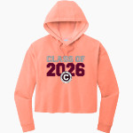 Centenary Gents <span class="pdp-name-mascot">Centenary Gents</span> Sport-Tek Women's PosiCharge Tri-Blend Fleece Midi Hoodie Front Thumbnail