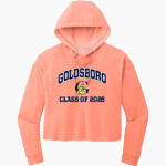 Goldsboro Cougars <span class="pdp-name-mascot">Goldsboro Cougars</span> Sport-Tek Women's PosiCharge Tri-Blend Fleece Midi Hoodie Front Thumbnail