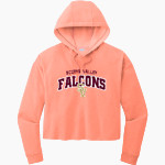 Scotts Valley Falcons Sport-Tek Women's PosiCharge Tri-Blend Fleece Midi Hoodie Front Thumbnail