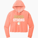 Holy Trinity Hawks <span class="pdp-name-mascot">Holy Trinity Hawks</span> Sport-Tek Women's PosiCharge Tri-Blend Fleece Midi Hoodie Front Thumbnail