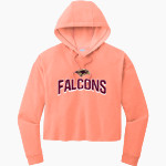 Scotts Valley Falcons <span class="pdp-name-mascot">Scotts Valley Falcons</span> Sport-Tek Women's PosiCharge Tri-Blend Fleece Midi Hoodie Front Thumbnail