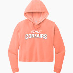 Santa Monica Corsairs <span class="pdp-name-mascot">Santa Monica College Corsairs</span> Sport-Tek Women's PosiCharge Tri-Blend Fleece Midi Hoodie Front Thumbnail