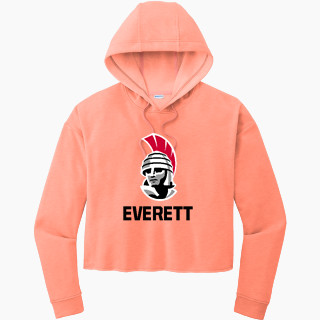 Sport-Tek Women's PosiCharge Tri-Blend Fleece Midi Hoodie