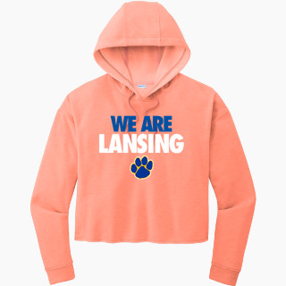 Sport-Tek Women's PosiCharge Tri-Blend Fleece Midi Hoodie