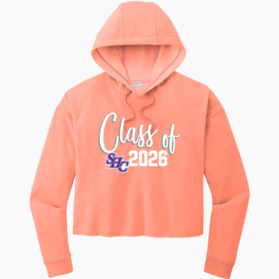 Spring Hill Badgers Sport-Tek Women's PosiCharge Tri-Blend Fleece Midi Hoodie