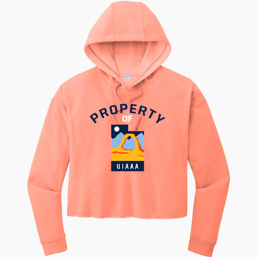 UIAAA Online Store Sport-Tek Women's PosiCharge Tri-Blend Fleece Midi Hoodie