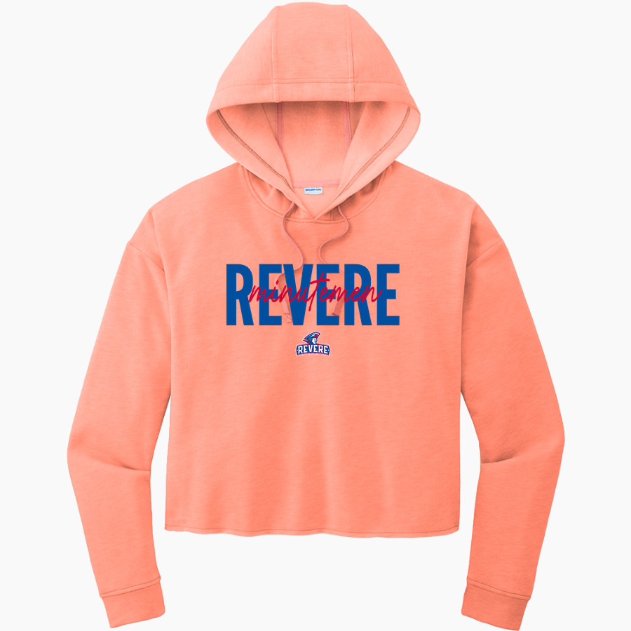 REVERE MINUTEMEN ONLINE STORE <span class="pdp-name-mascot">Revere Minutemen</span> Sport-Tek Women's PosiCharge Tri-Blend Fleece Midi Hoodie