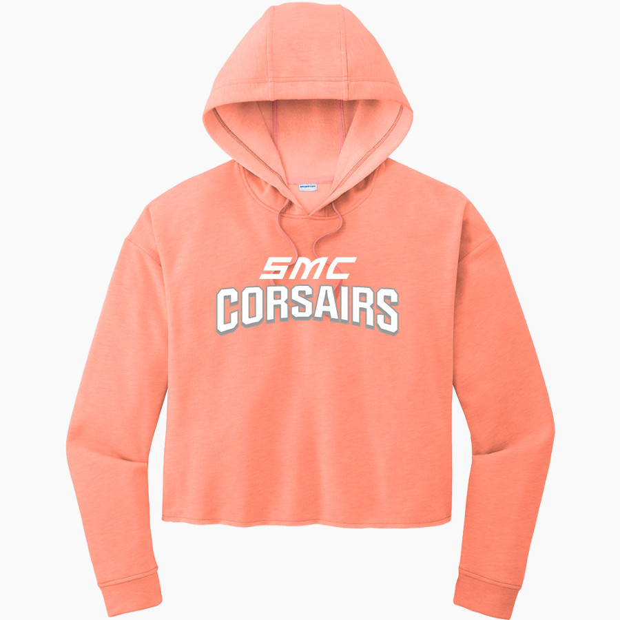 Santa Monica Corsairs <span class="pdp-name-mascot">Santa Monica College Corsairs</span> Sport-Tek Women's PosiCharge Tri-Blend Fleece Midi Hoodie