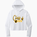 LYNNWOOD HIGH SCHOOL ROYALS <span class="pdp-name-mascot">LYNNWOOD ROYALS</span> Sport-Tek Women's PosiCharge Tri-Blend Fleece Midi Hoodie Front Thumbnail