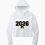 Roosevelt Roughriders <span class="pdp-name-mascot">Roosevelt Riders</span> Sport-Tek Women's PosiCharge Tri-Blend Fleece Midi Hoodie Front Thumbnail