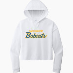 BACON ACADEMY BOBCATS Sport-Tek Women's PosiCharge Tri-Blend Fleece Midi Hoodie Front Thumbnail