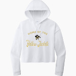 PERRYSBURG HIGH SCHOOL YELLOW JACKETS <span class="pdp-name-mascot">PERRYSBURG YELLOW JACKETS</span> Sport-Tek Women's PosiCharge Tri-Blend Fleece Midi Hoodie Front Thumbnail