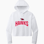 HOUSTON SENIOR HIGH SCHOOL HAWKS <span class="pdp-name-mascot">HOUSTON HAWKS</span> Sport-Tek Women's PosiCharge Tri-Blend Fleece Midi Hoodie Front Thumbnail