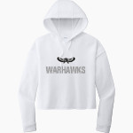 WESTERVILLE CENTRAL WARHAWKS <span class="pdp-name-mascot">WESTERVILLE WARHAWKS</span> Sport-Tek Women's PosiCharge Tri-Blend Fleece Midi Hoodie Front Thumbnail