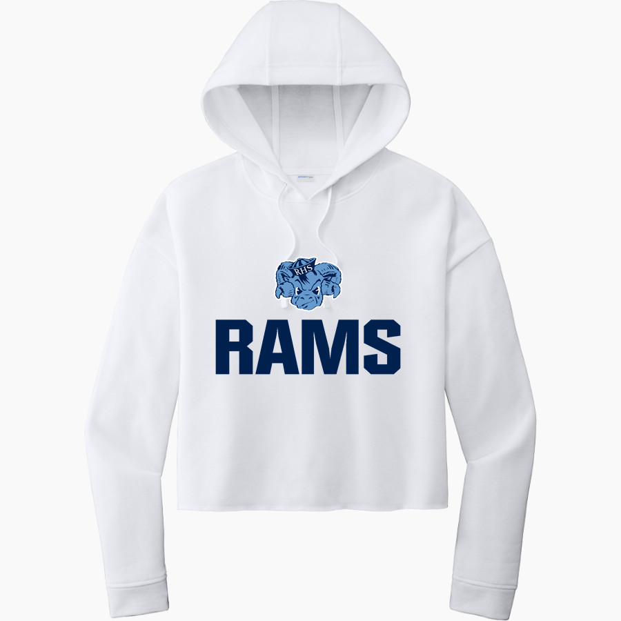 RAMONA HIGH SCHOOL RAMS <span class="pdp-name-mascot">RAMONA RAMS</span> Sport-Tek Women's PosiCharge Tri-Blend Fleece Midi Hoodie