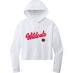 SUPERIOR HIGH SCHOOL WILDCATS <span class="pdp-name-mascot">SUPERIOR WILDCATS</span> Sport-Tek Women's PosiCharge Tri-Blend Fleece Midi Hoodie Front Thumbnail