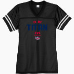 Detroit Mercy Titans Sideline Store <span class="pdp-name-mascot">UDM Titans</span> Sport-Tek Women's PosiChange Replica Jersey Front Thumbnail