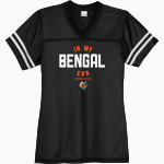 Plainfield East Bengals Sport-Tek Women's PosiChange Replica Jersey Front Thumbnail