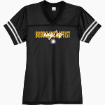 Brooklane Baptist Eagles Sport-Tek Women's PosiChange Replica Jersey Front Thumbnail