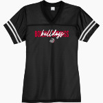 Boiling Springs Middle School bulldogs offical sideline store <span class="pdp-name-mascot">Boiling Springs Bulldogs</span> Sport-Tek Women's PosiChange Replica Jersey Front Thumbnail