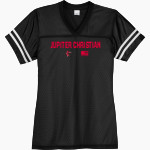 Jupiter Christian Eagles Sport-Tek Women's PosiChange Replica Jersey Front Thumbnail