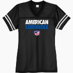 American Cornhole Sport-Tek Women's PosiChange Replica Jersey Front Thumbnail