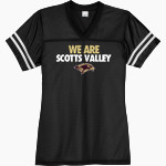 Scotts Valley Falcons Sport-Tek Women's PosiChange Replica Jersey Front Thumbnail