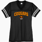 CHRIST LUTHERAN Cougars <span class="pdp-name-mascot">CHRIST LUTHERAN DAY SCHOOL Cougars</span> Sport-Tek Women's PosiChange Replica Jersey Front Thumbnail