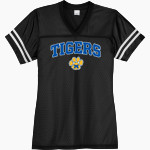 Mercy High School Tigers Online Store Sport-Tek Women's PosiChange Replica Jersey Front Thumbnail