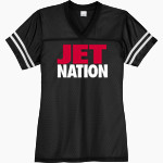 North Central Jets Sport-Tek Women's PosiChange Replica Jersey Front Thumbnail