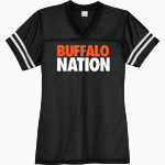ONAGA HIGH SCHOOL BUFFALOES <span class="pdp-name-mascot">ONAGA BUFFALOES</span> Sport-Tek Women's PosiChange Replica Jersey Front Thumbnail