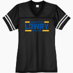 LOWRY HIGH SCHOOL BUCKAROOS <span class="pdp-name-mascot">LOWRY BUCKAROOS</span> Sport-Tek Women's PosiChange Replica Jersey Front Thumbnail