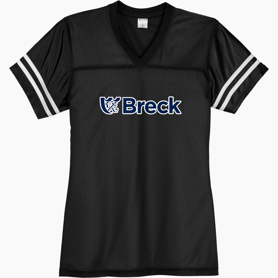 Breck Mustangs Sport-Tek Women's PosiChange Replica Jersey