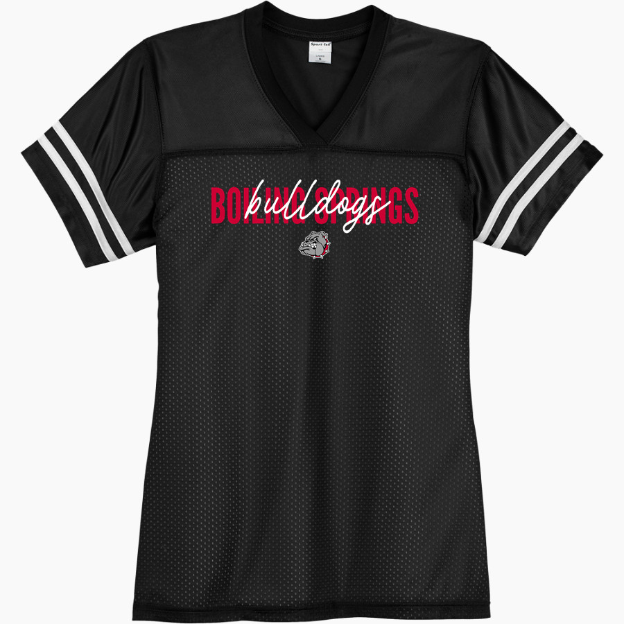 Boiling Springs Middle School bulldogs offical sideline store <span class="pdp-name-mascot">Boiling Springs Bulldogs</span> Sport-Tek Women's PosiChange Replica Jersey
