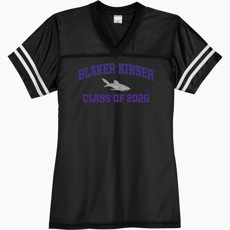 Blaker Kinser Sharks <span class="pdp-name-mascot">Blaker Kinser Sharks</span> Sport-Tek Women's PosiChange Replica Jersey