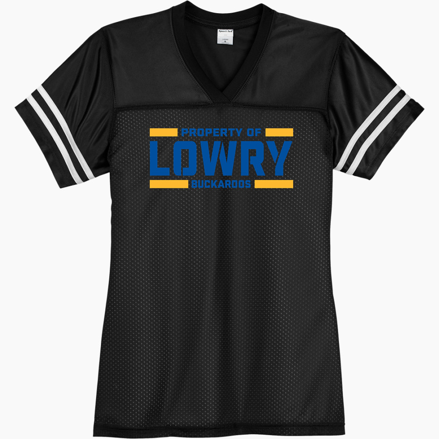 LOWRY HIGH SCHOOL BUCKAROOS <span class="pdp-name-mascot">LOWRY BUCKAROOS</span> Sport-Tek Women's PosiChange Replica Jersey