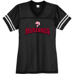 MOT Charter Mustangs <span class="pdp-name-mascot">MOT Charter Mustangs</span> Sport-Tek Women's PosiCharge Replica Jersey Front Thumbnail