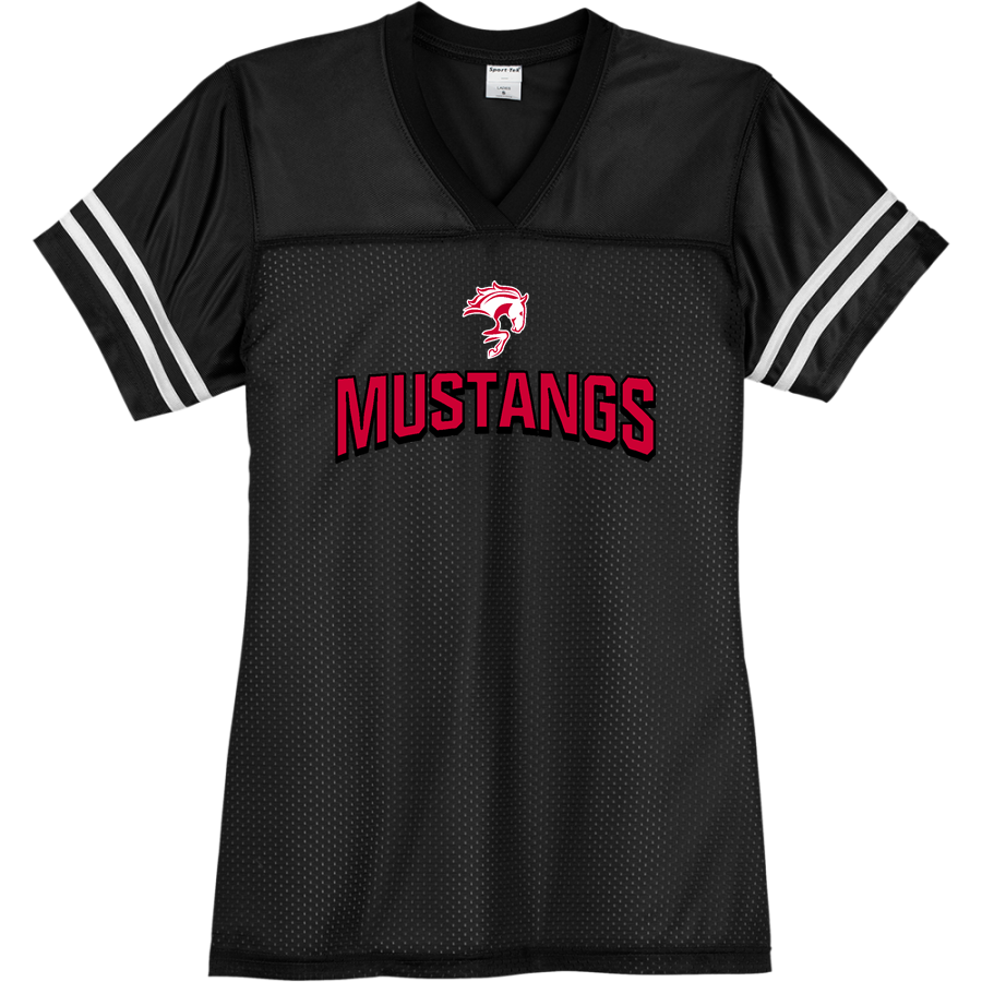 MOT Charter Mustangs <span class="pdp-name-mascot">MOT Charter Mustangs</span> Sport-Tek Women's PosiCharge Replica Jersey