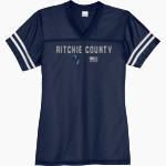 RITCHIE COUNTY HIGH SCHOOL REBELS <span class="pdp-name-mascot">RITCHIE COUNTY REBELS</span> Sport-Tek Women's PosiChange Replica Jersey Front Thumbnail