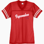 CAMAS PAPERMAKERS The Official Online Store <span class="pdp-name-mascot">CAMAS PAPERMAKERS</span> Sport-Tek Women's PosiChange Replica Jersey Front Thumbnail