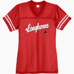 DOVER HIGH SCHOOL LONGHORNS Sport-Tek Women's PosiChange Replica Jersey Front Thumbnail