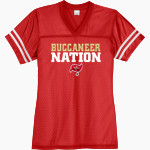 MCINTOSH COUNTY ACADEMY BUCCANEERS <span class="pdp-name-mascot">MCINTOSH COUNTY ACADEMY BUCCANEERS</span> Sport-Tek Women's PosiChange Replica Jersey Front Thumbnail